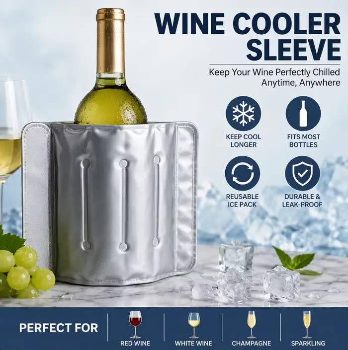 Refroidisseur rapide pour bouteilles de vin