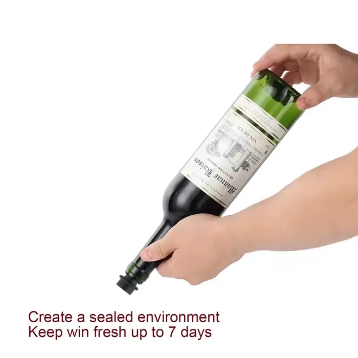 Bouchons de bouteille de vin sous vide