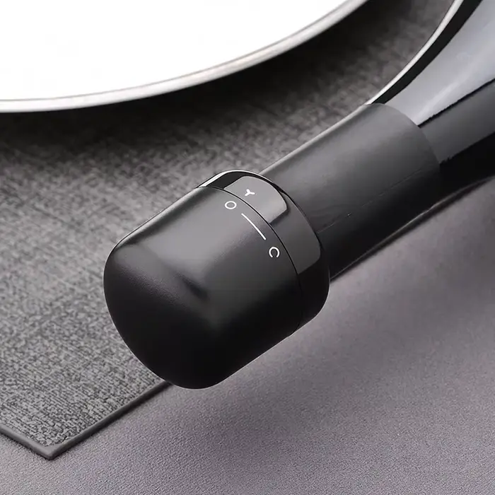 Bouchon de bouteille de vin scellé sous vide