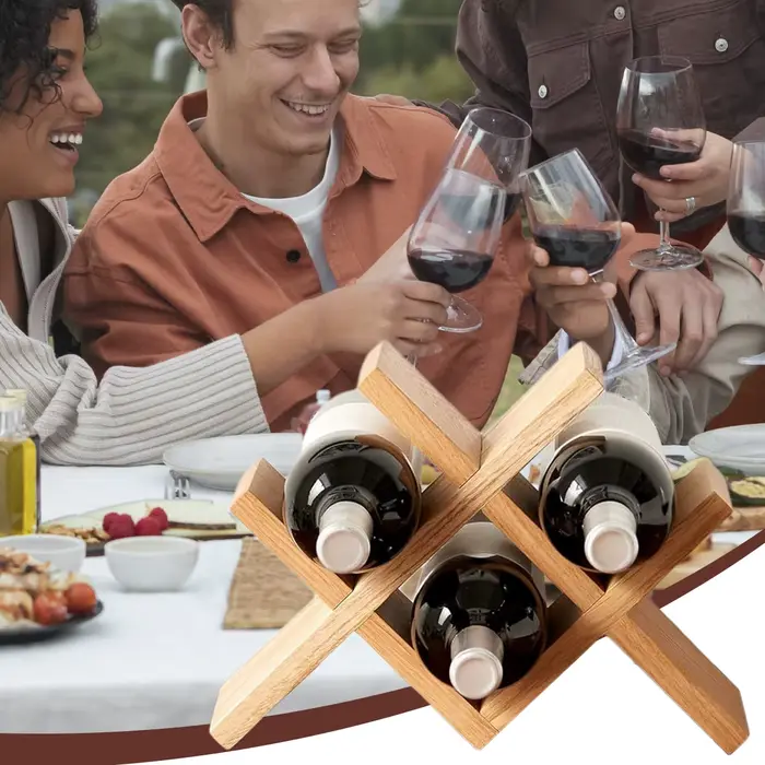 Casier à vin en bois Leeseph