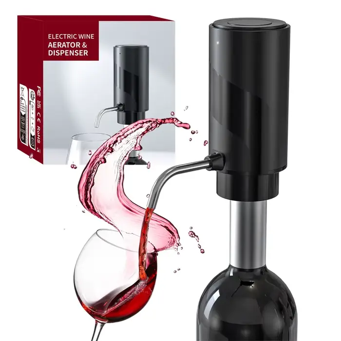 Aérateur de vin électrique rechargeable