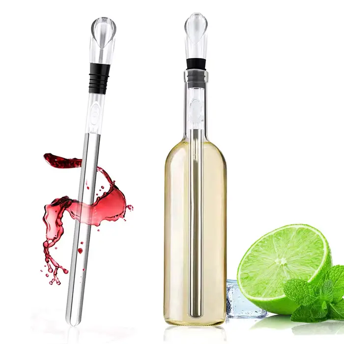Refroidisseur de Vin Glacé en Acier Inoxydable