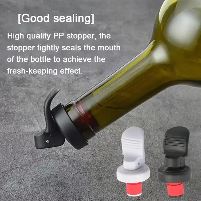4 bouchons sous vide, scelleuse de conservation du vin