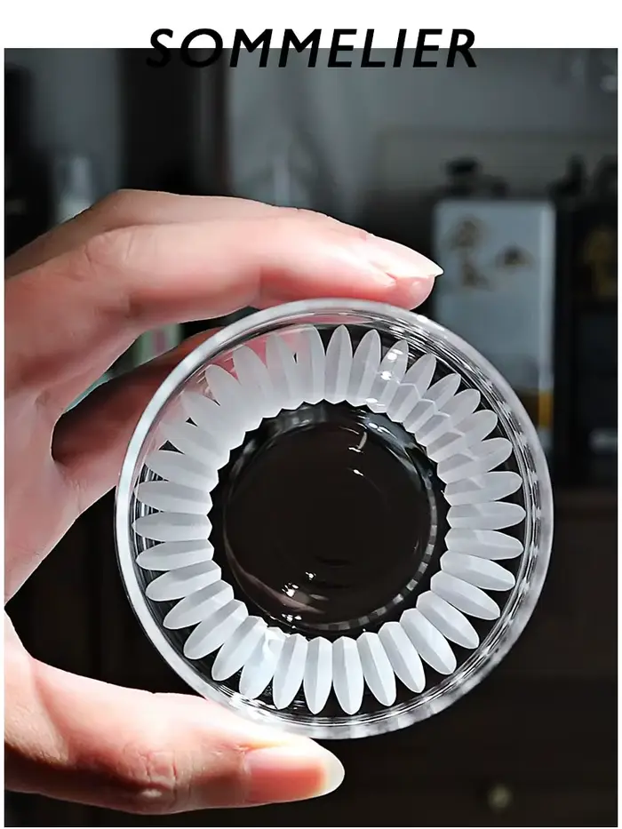 Verre de dégustation fait à la main pour vin et whisky
