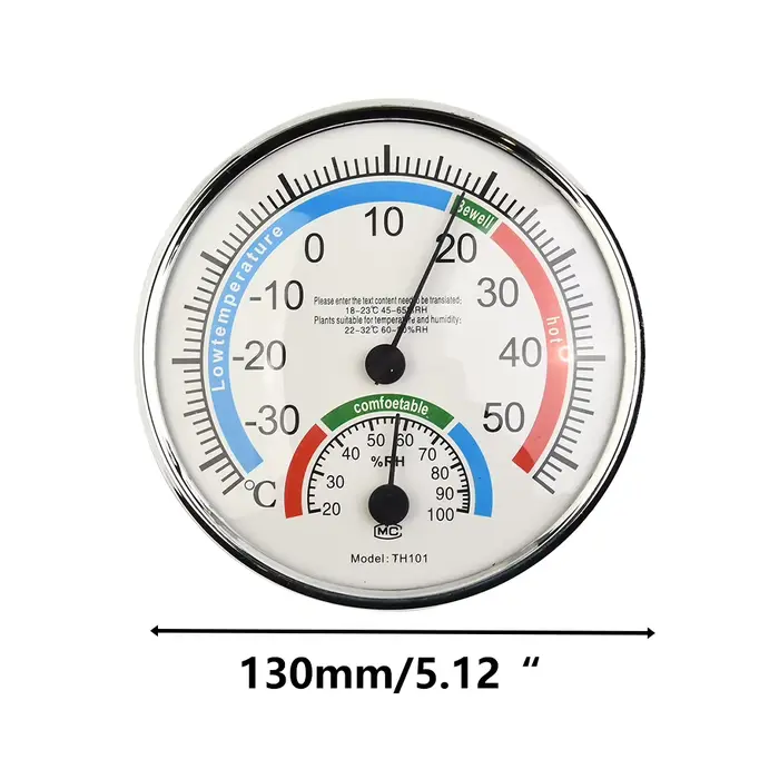 Thermomètre et hygromètre analogique