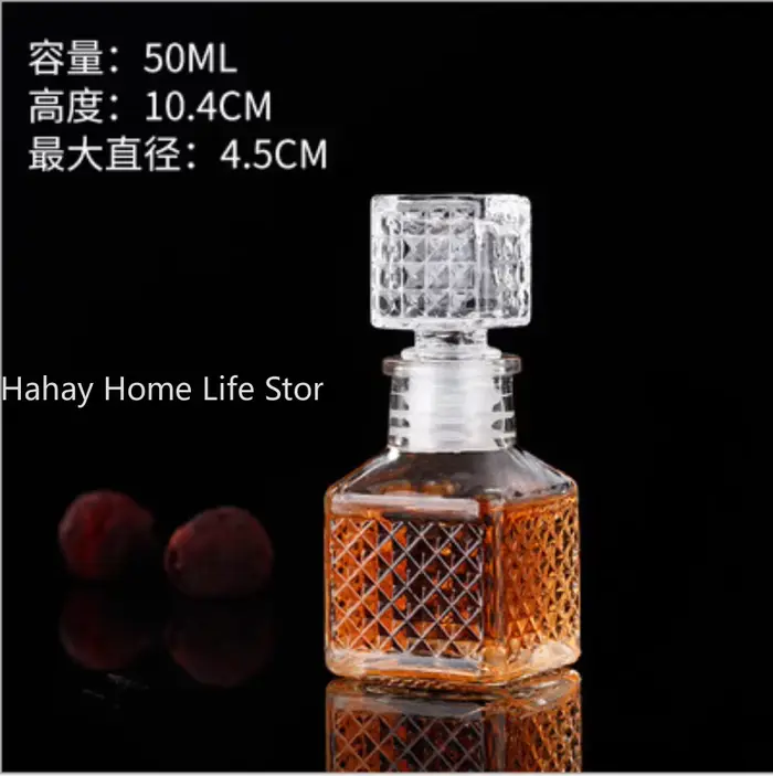 AfricSpirit-Petite Bouteille de Vin pour Whisky