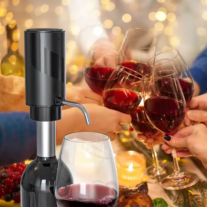 Distributeur d'aérateur de vin électrique Rechargeable