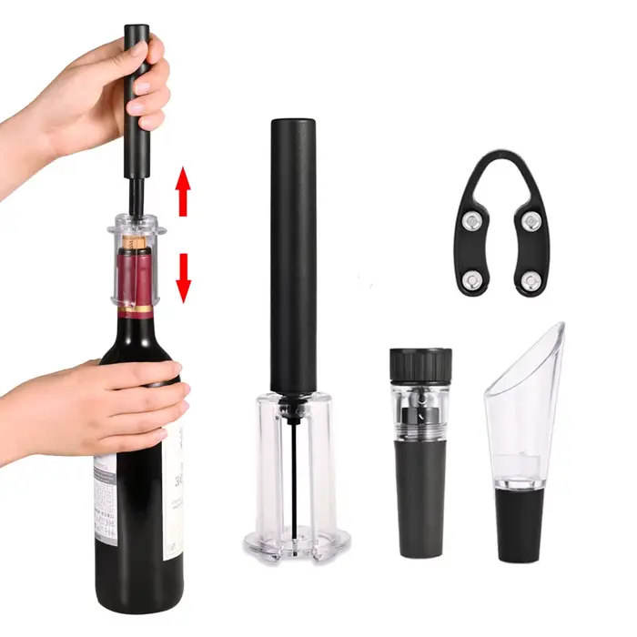 Ouvre-bouteille à vin en acier inoxydable
