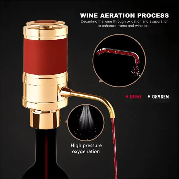 B89B - Aérateur à vin électrique luxueux