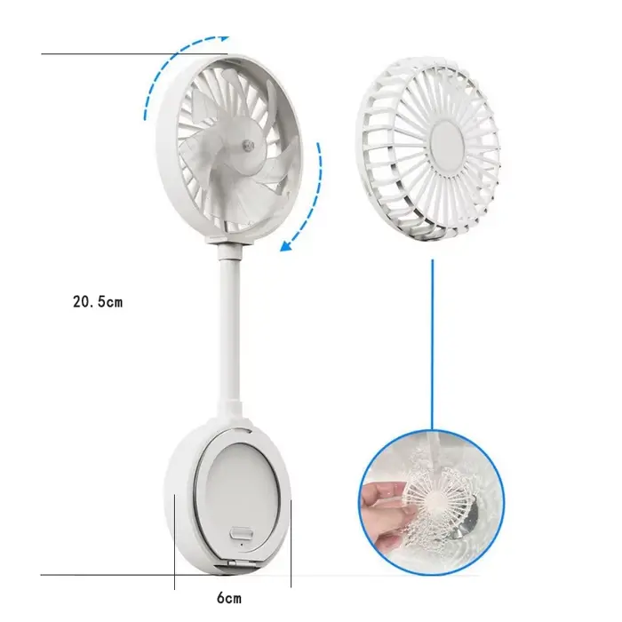 Mini ventilateur magnétique