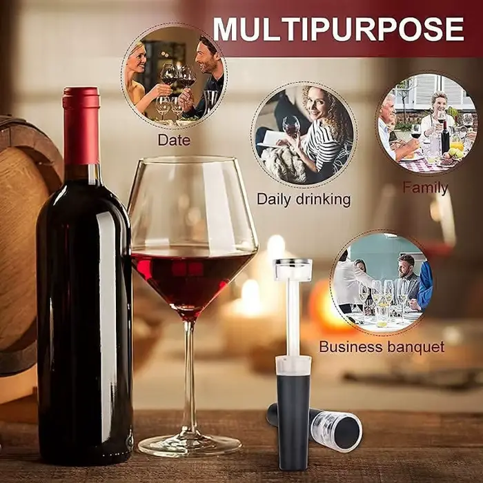 Bouchon de vin sous vide
