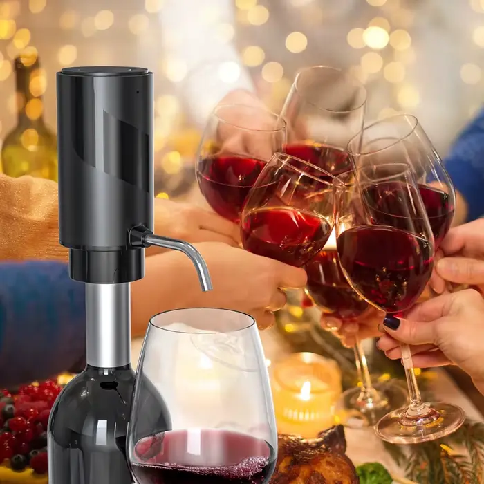 Aérateur de vin électrique rechargeable