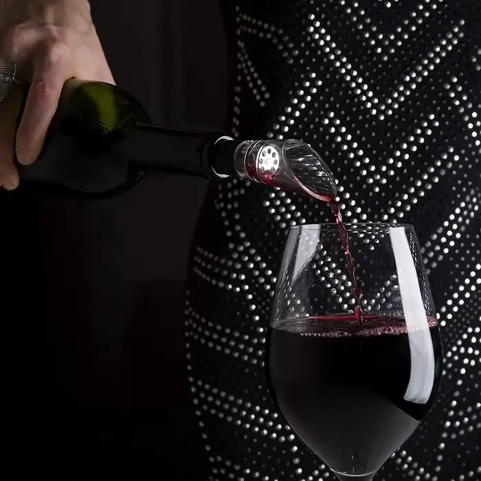 Aérateur de vin en cristal de qualité supérieure