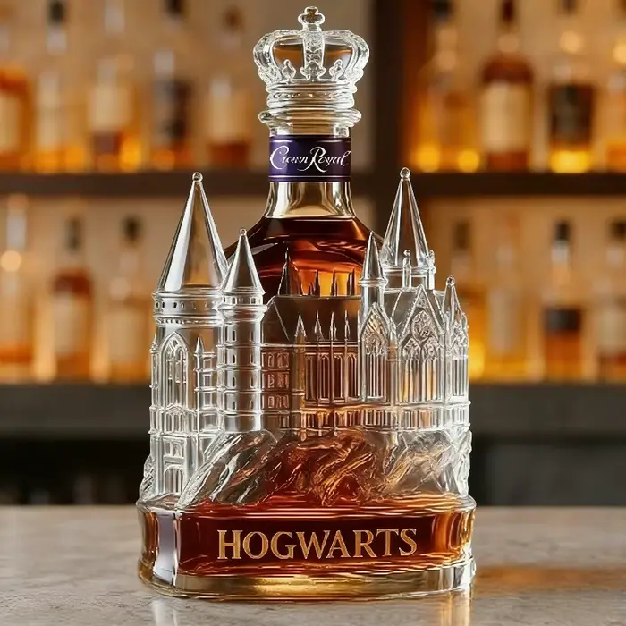 Carafe à whisky Château Médiéval