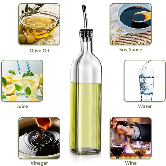 Bouteille distributrice d'huile d'olive