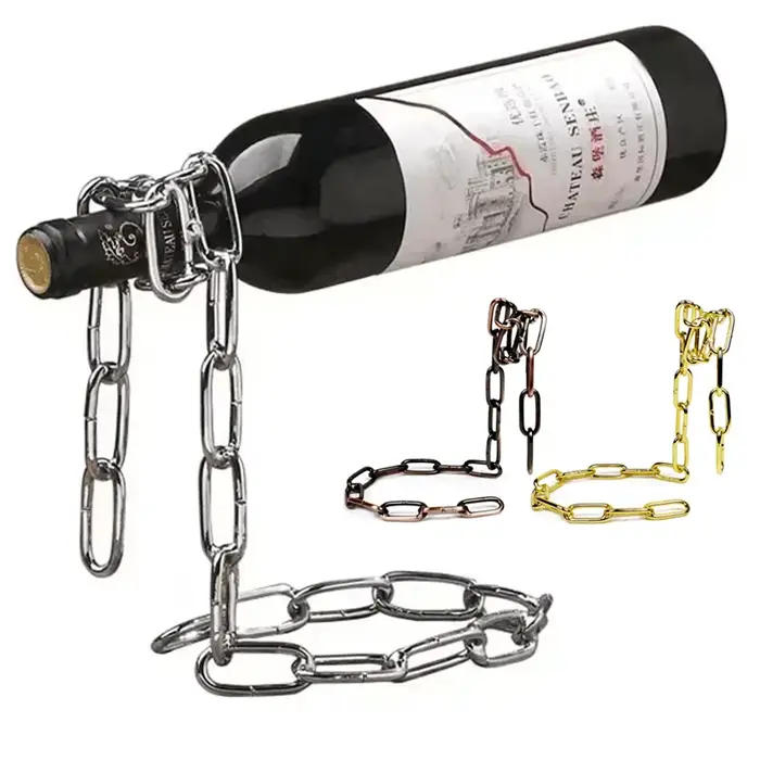 JOWine-Présentoirs à vin en fer à suspension magique