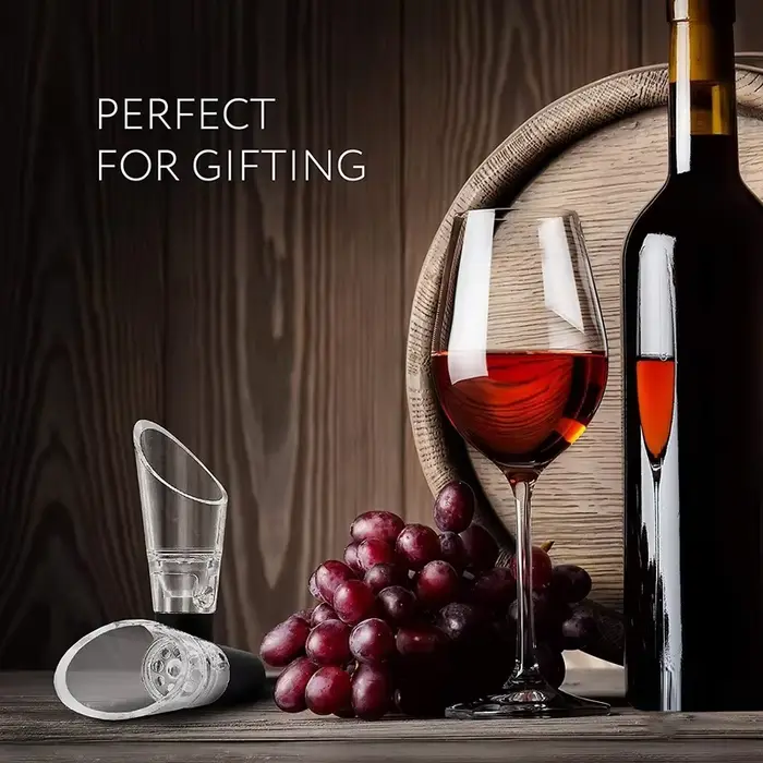 Aérateur de vin en cristal de qualité supérieure