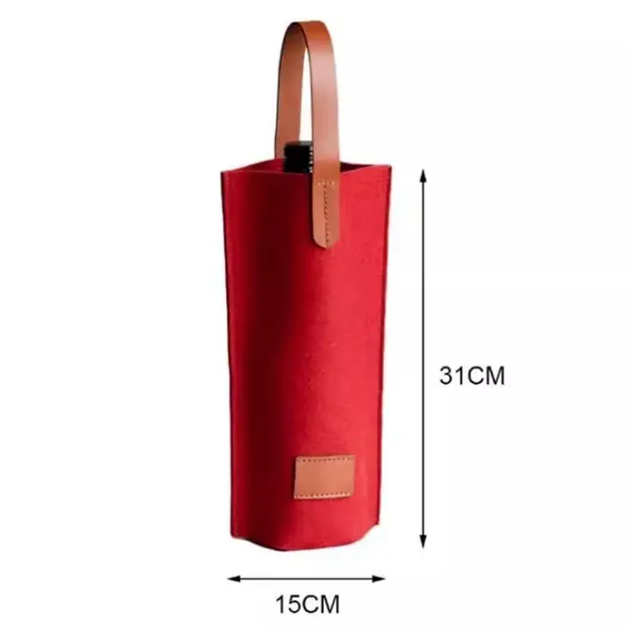 Sac à vin isolé en feutre