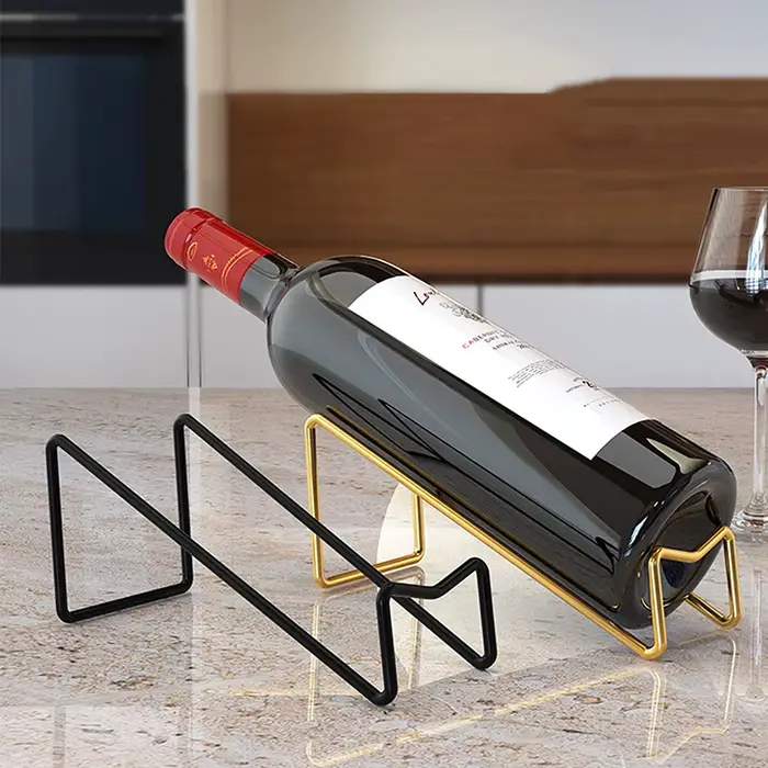 Nouveau casier à vin domestique en acier inoxydable