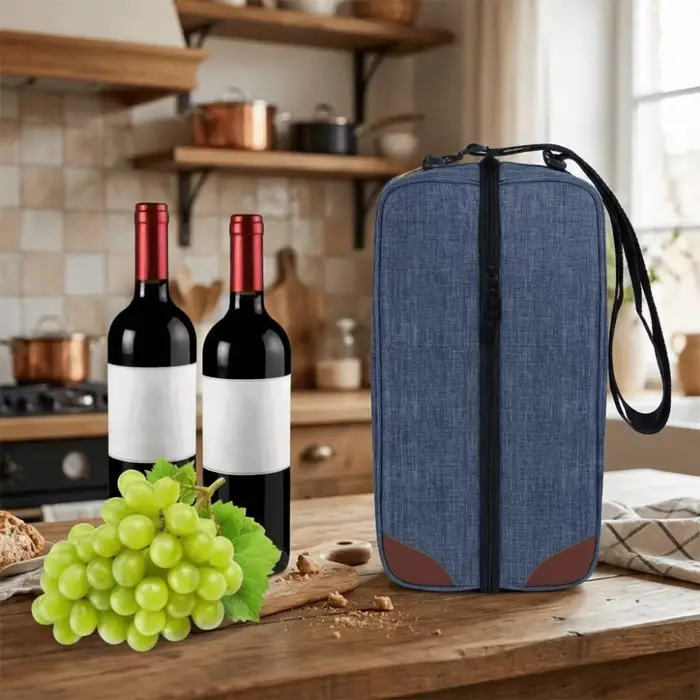 Sac isotherme à vin grande capacité