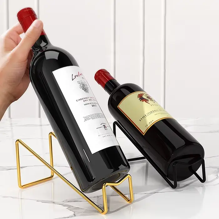 Nouveau casier à vin domestique en acier inoxydable
