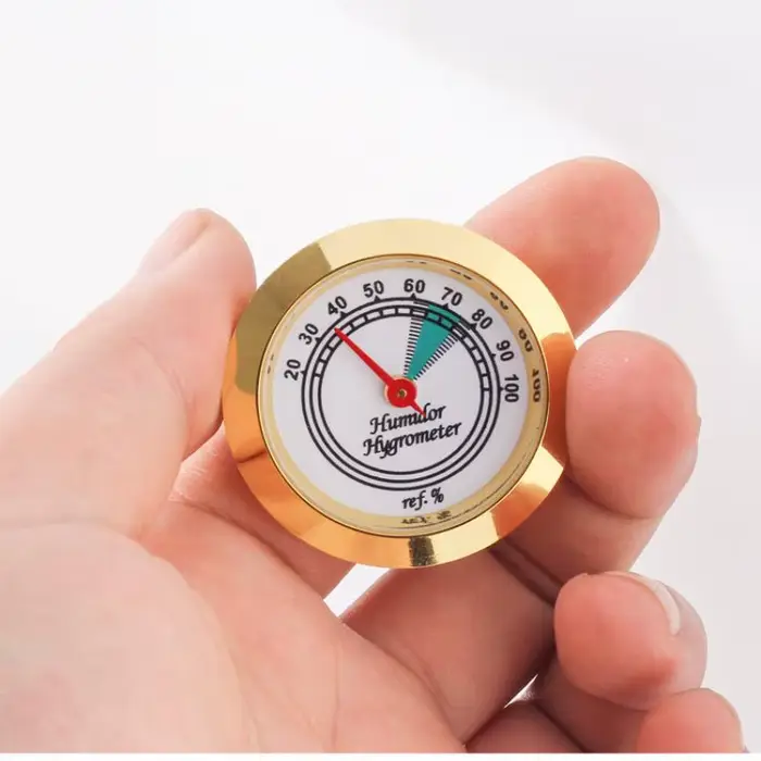 Hygromètre analogique en laiton pour humidificateurs
