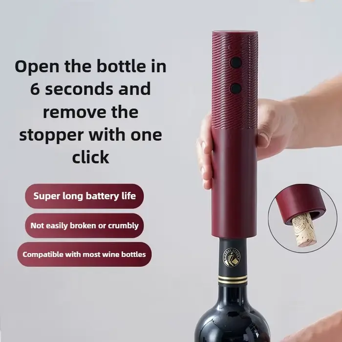 Nouvel ouvre-bouteille de vin électrique