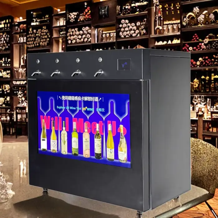 Refroidisseur à vin en acier inoxydable commercial