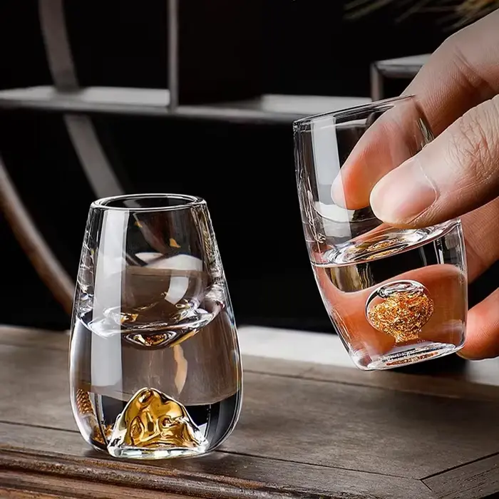 Verre en cristal sans plomb