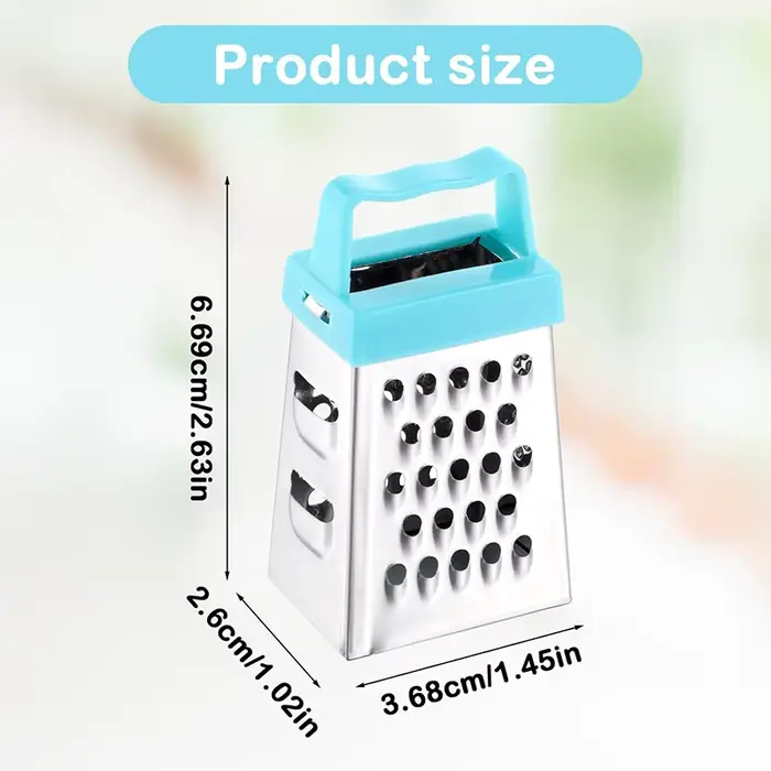 Mini râpe à fromage boîte en acier inoxydable