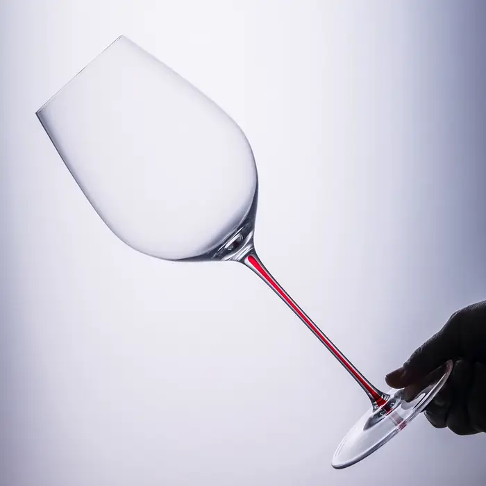 Verre à vin rouge CRISON haut de gamme en cristal fait main