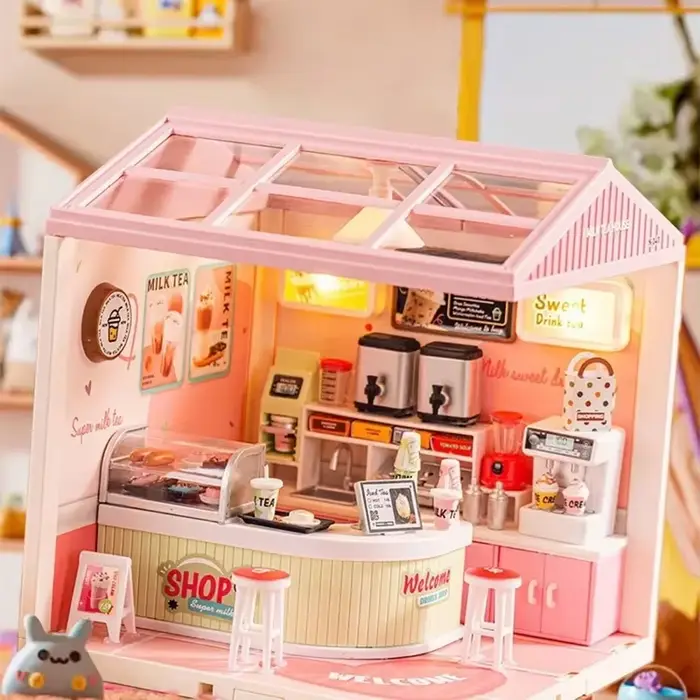 Kit de Restaurant de restauration rapide Miniature