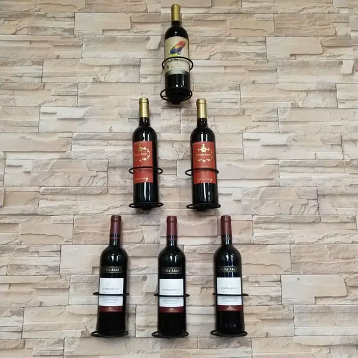 448b Rack bouteille à vin Mur Mound Wine Afficher support champagne simple