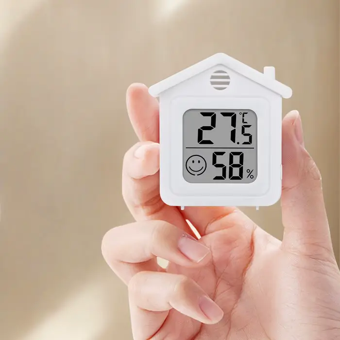 Mini hygromètre numérique magnétique
