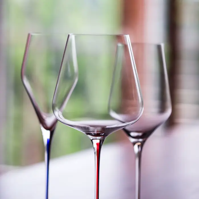 CRISON Verre à vin rouge ultra fin haut de gamme fait à la main pour un usage domestique