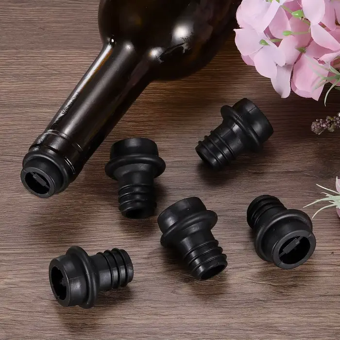 Bouchons de vin sous vide